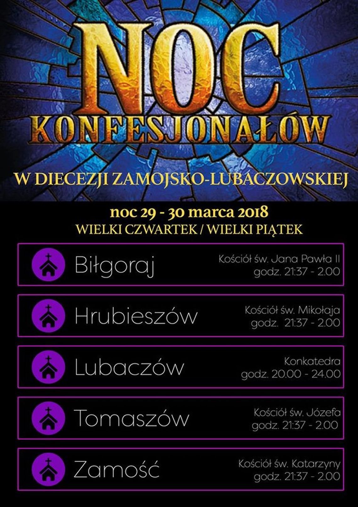 Noc konfesjonałów