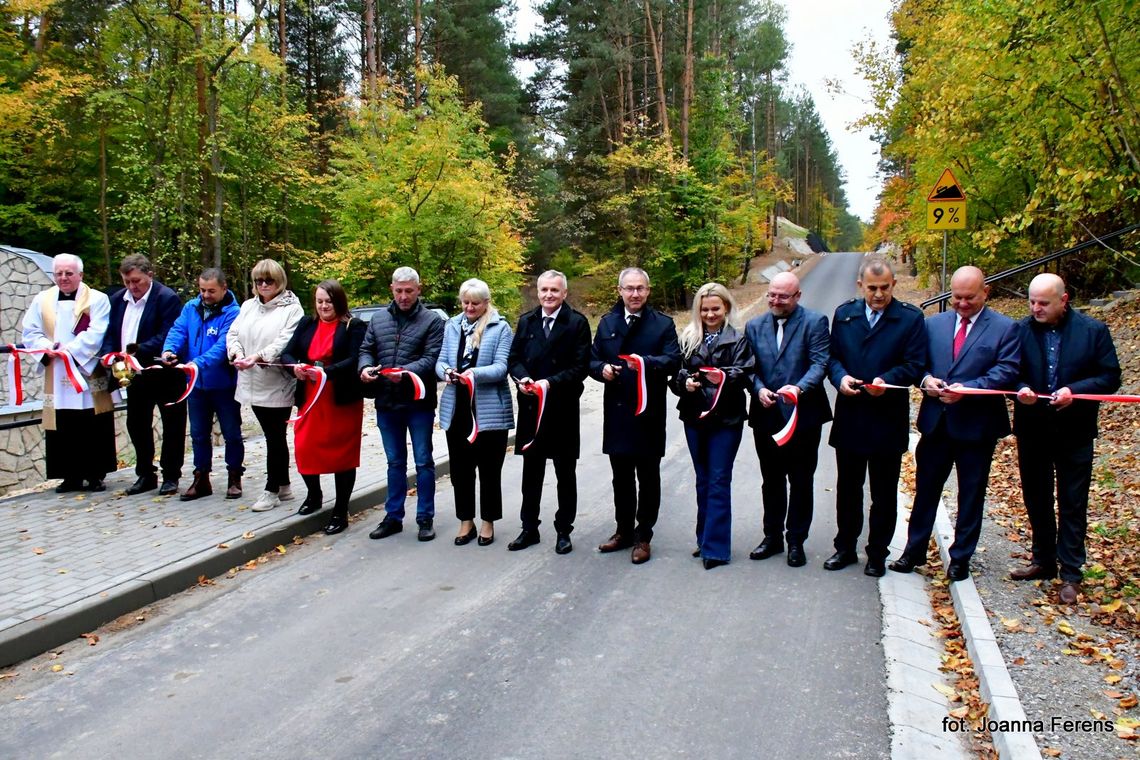 Nowa droga połączyła Żelebsko i Trzęsiny