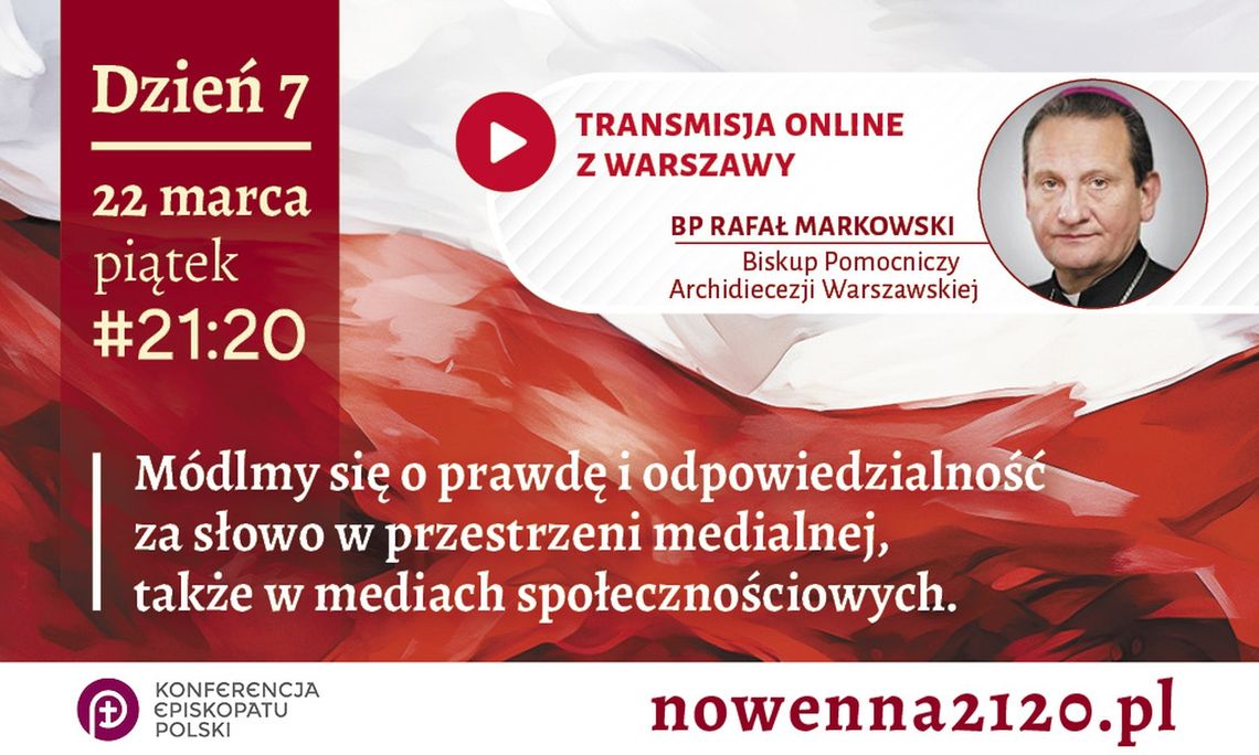 Nowenna narodowa "#21.20" - 22 marca