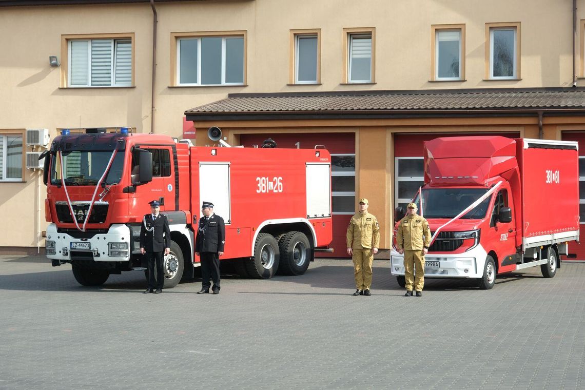 Nowy sprzęt dla strażaków z Zamościa i Skierbieszowa