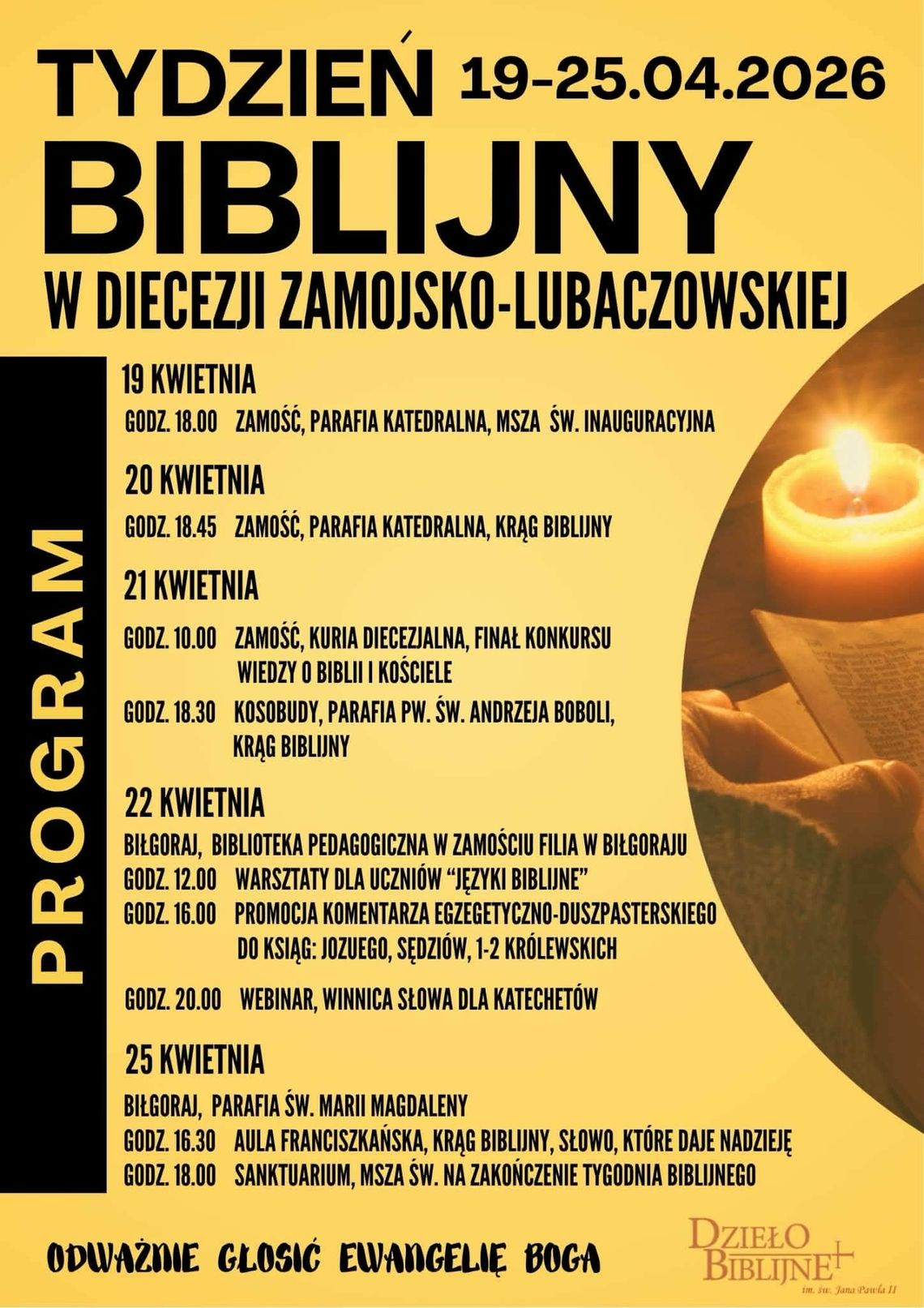 Obchody 18. Tygodnia Biblijnego w diecezji