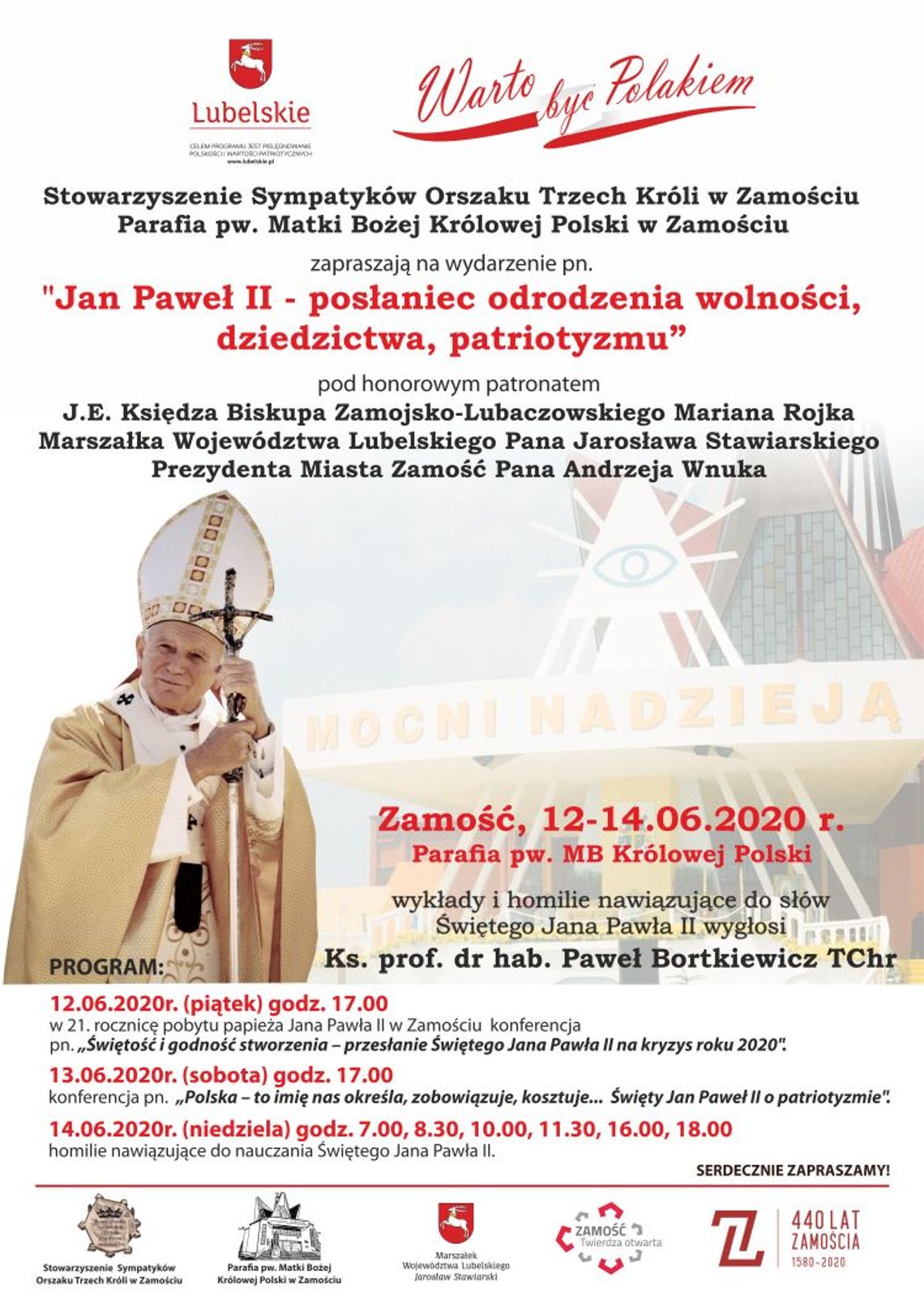 Obchody "Dnia papieskiego" w Zamościu