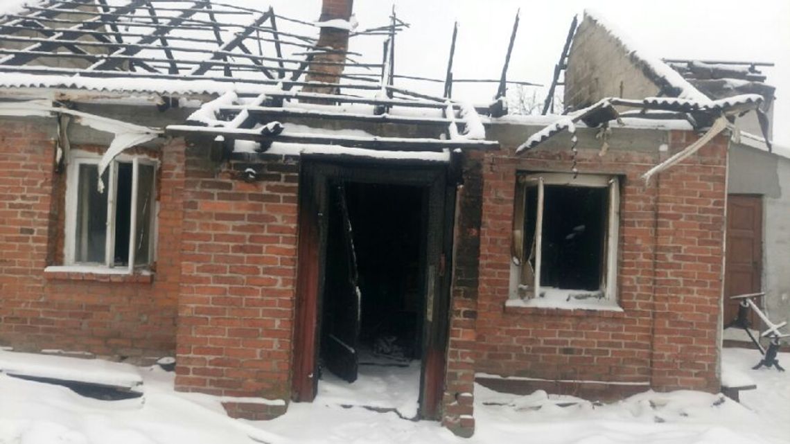 Ogień spalił ich dom