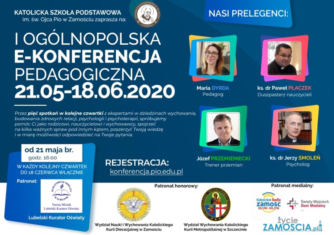 Ogólnopolska E-konferencja Pedagogiczna im. św. o. Pio
