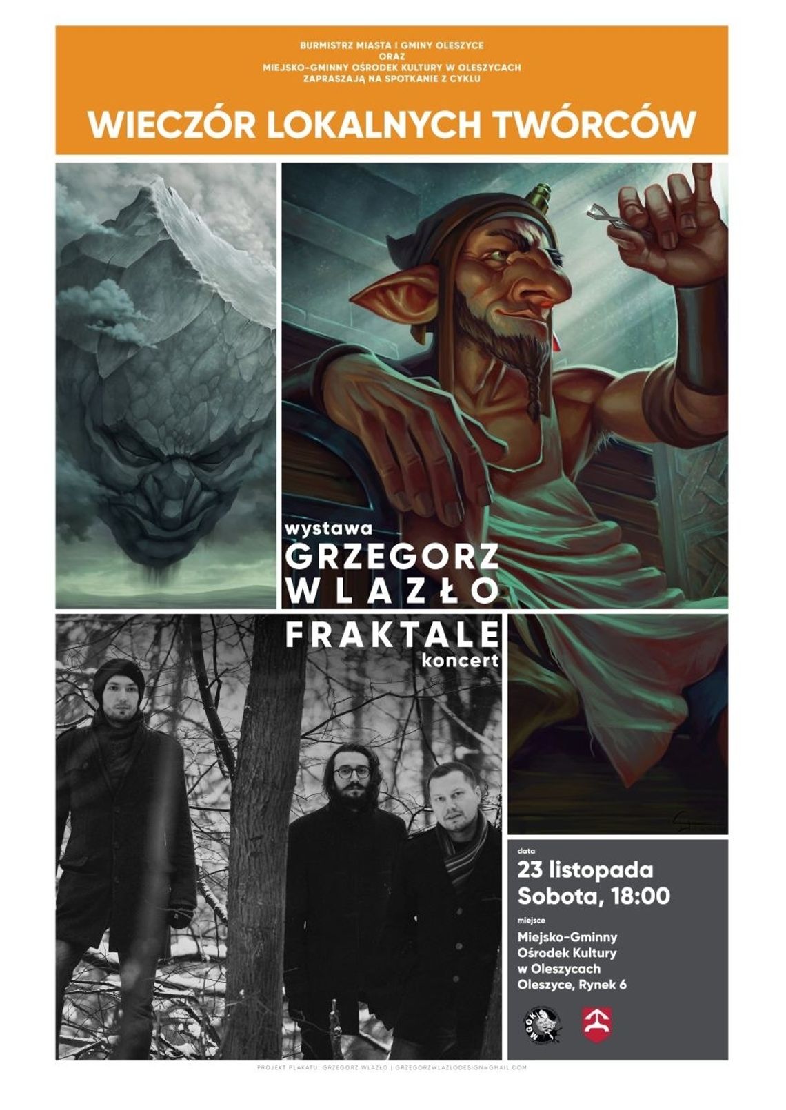 Oleszyce. Grzegorz Wlazło i Fraktale