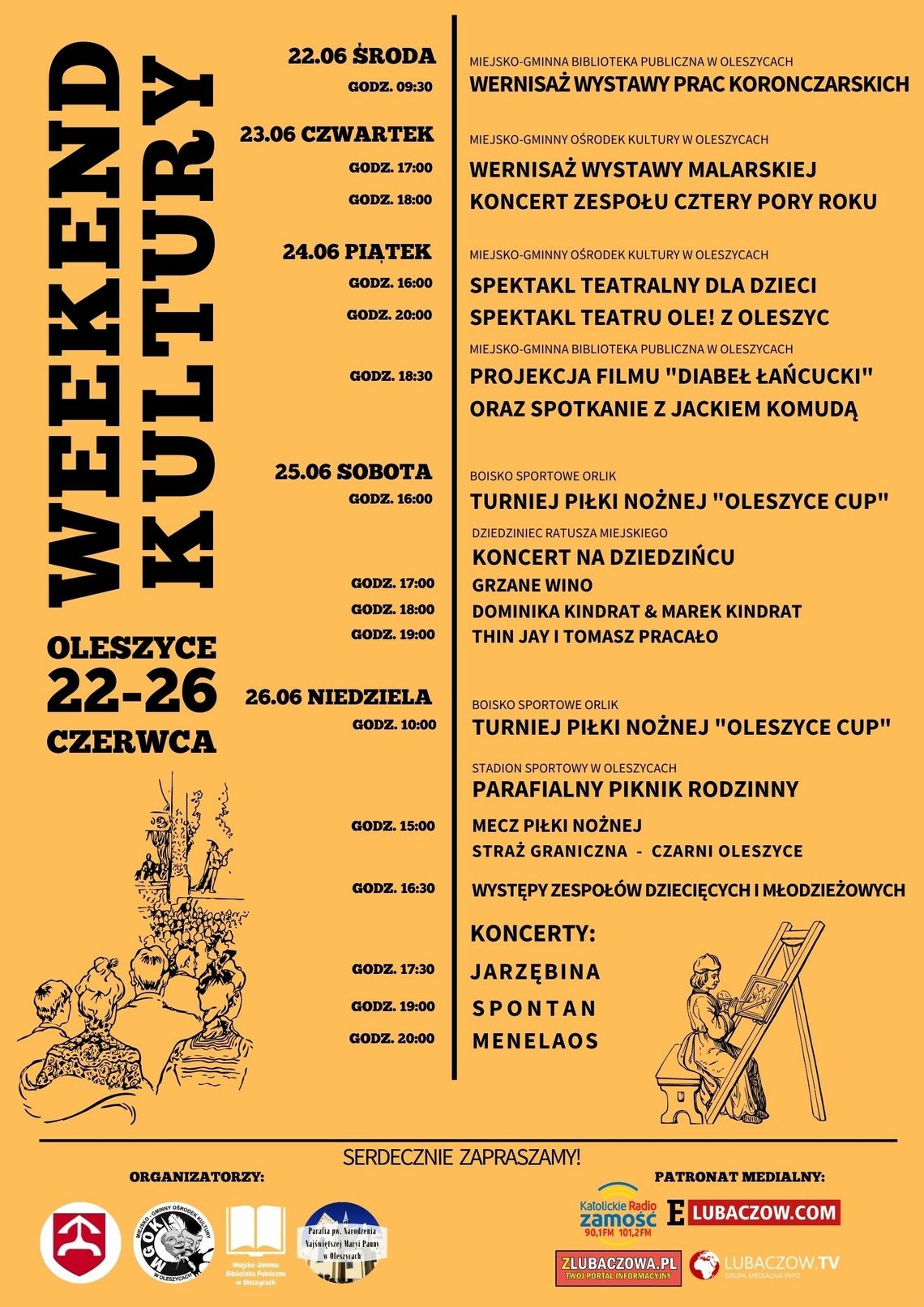 Oleszyce. Weekend pełen kultury