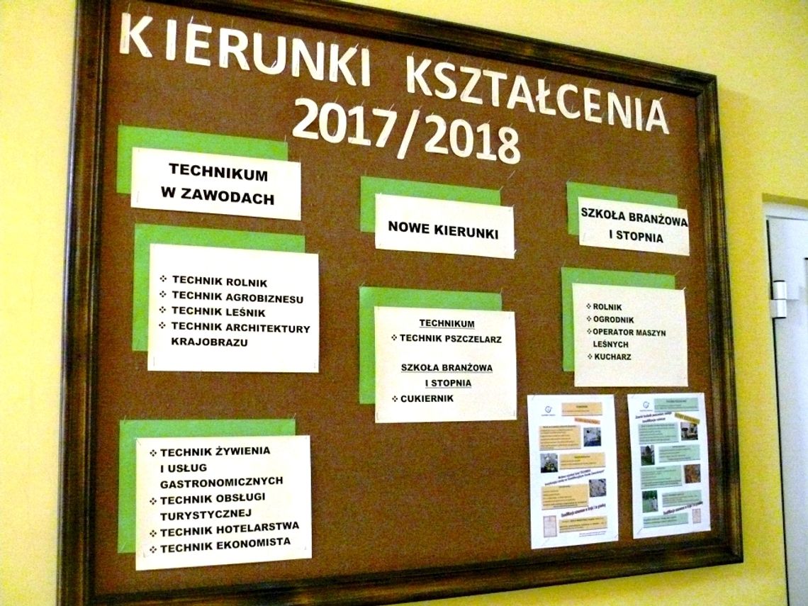 Oleszyce. ZS z nowymi kierunkami kształcenia