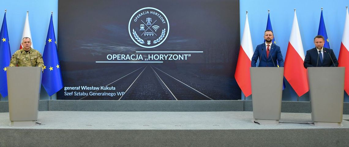 Operacja "Horyzont" wzmocni bezpieczeństwo infrastruktury krytycznej