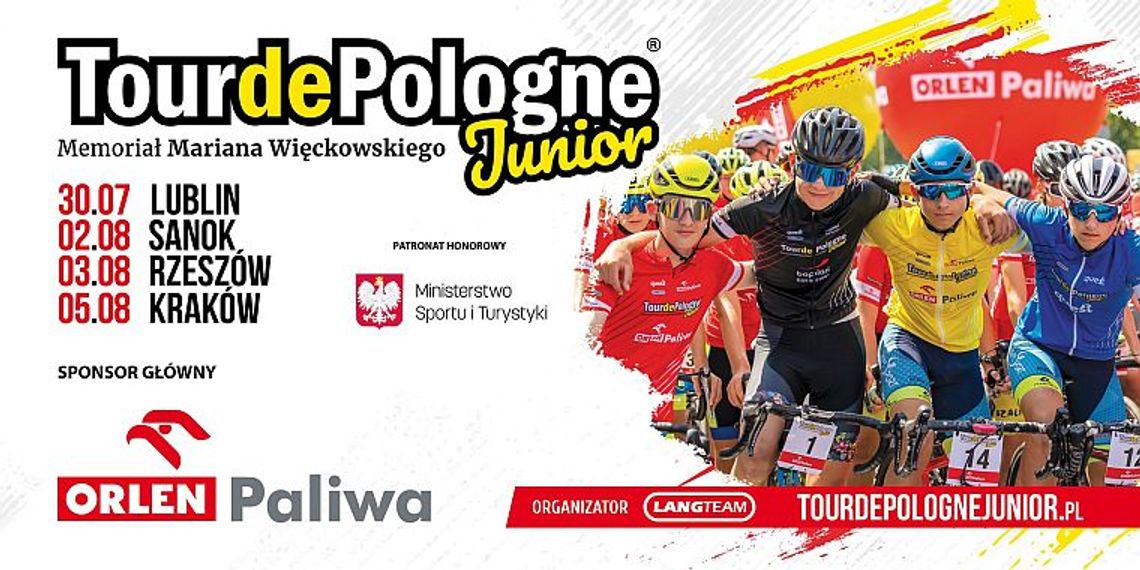 ORLEN Paliwa głównym sponsorem Tour de Pologne Junior
