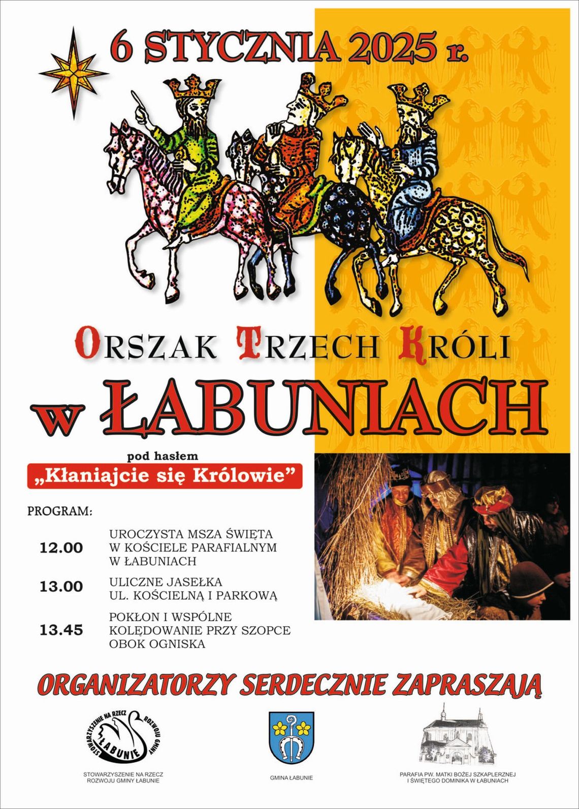 Orszak Trzech Króli w Łabuniach