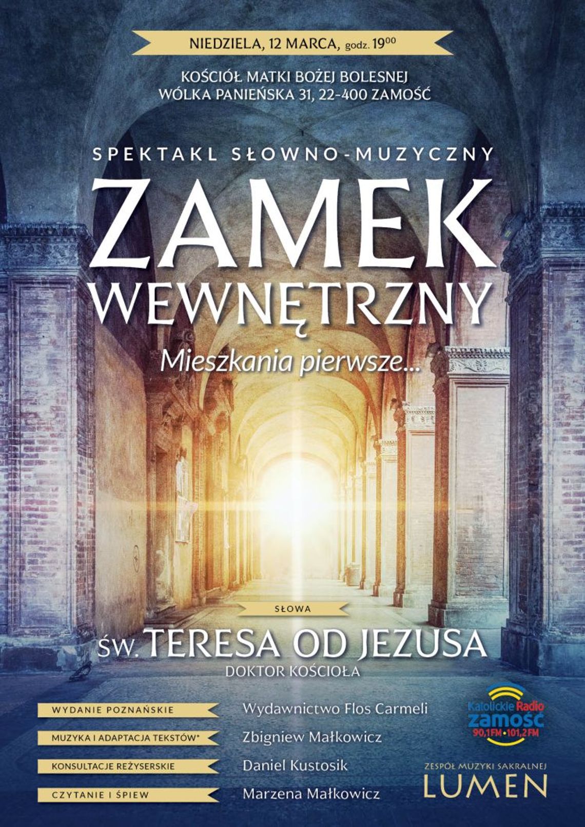 Ostatni spektakl z cyklu "Zamek wewnętrzny mieszkania pierwsze"