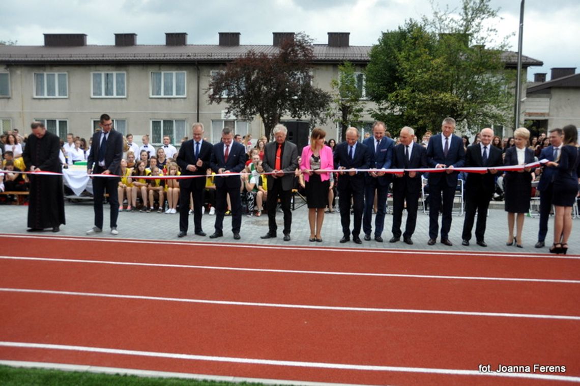 Otwarcie boiska przy ZSZiO w Biłgoraju