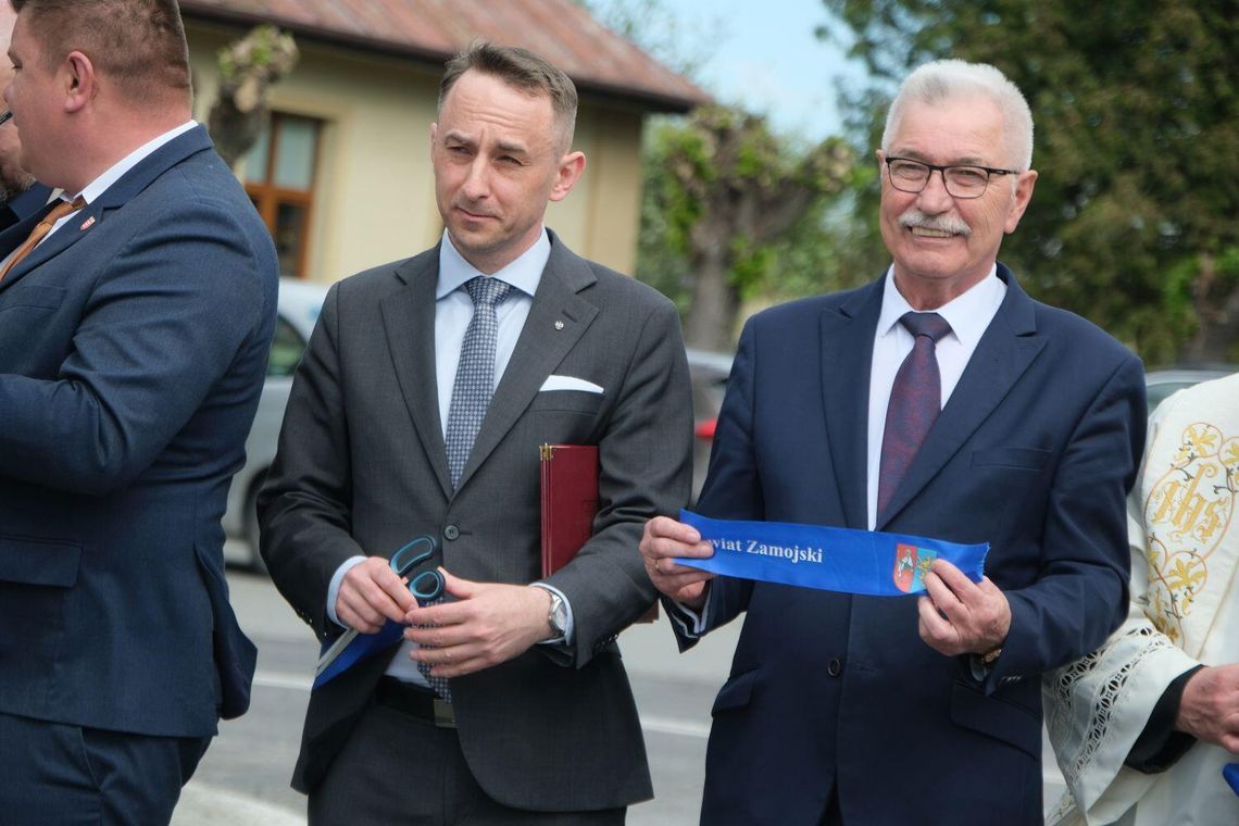 Otwarcie drogi na trasie Nielisz - Szczebrzeszyn Otwarcie drogi na trasie Nielisz - Szczebrzeszyn