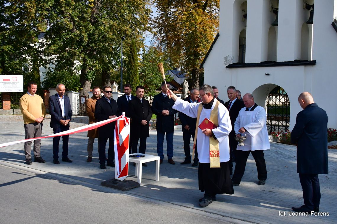 Otwarcie drogi w Potoku Górnym