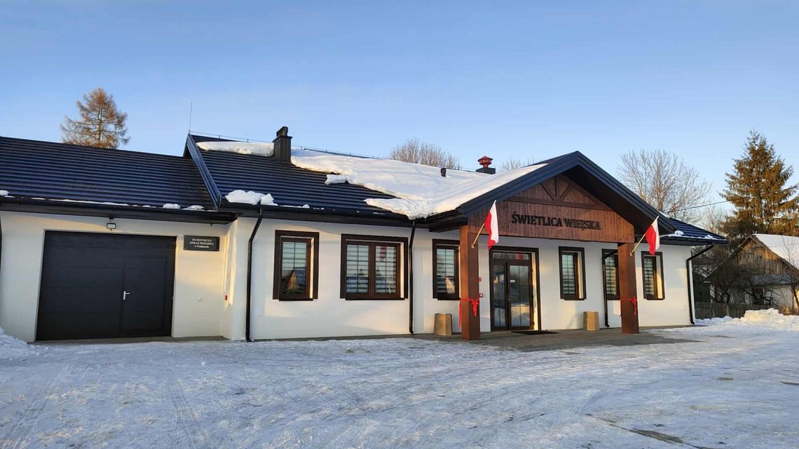 Otwarcie świetlicy w Pańkowie