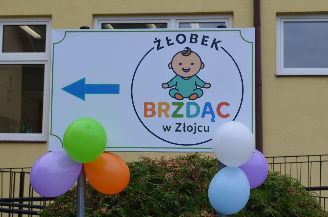 Otwarcie żłobka ,,Brzdąc" w Złojcu