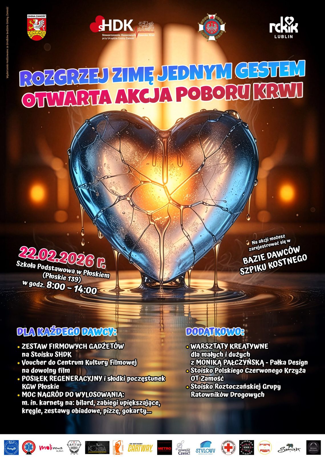 Otwarta Akcja Poboru Krwi - "Rozgrzej Zimę Jednym Gestem"