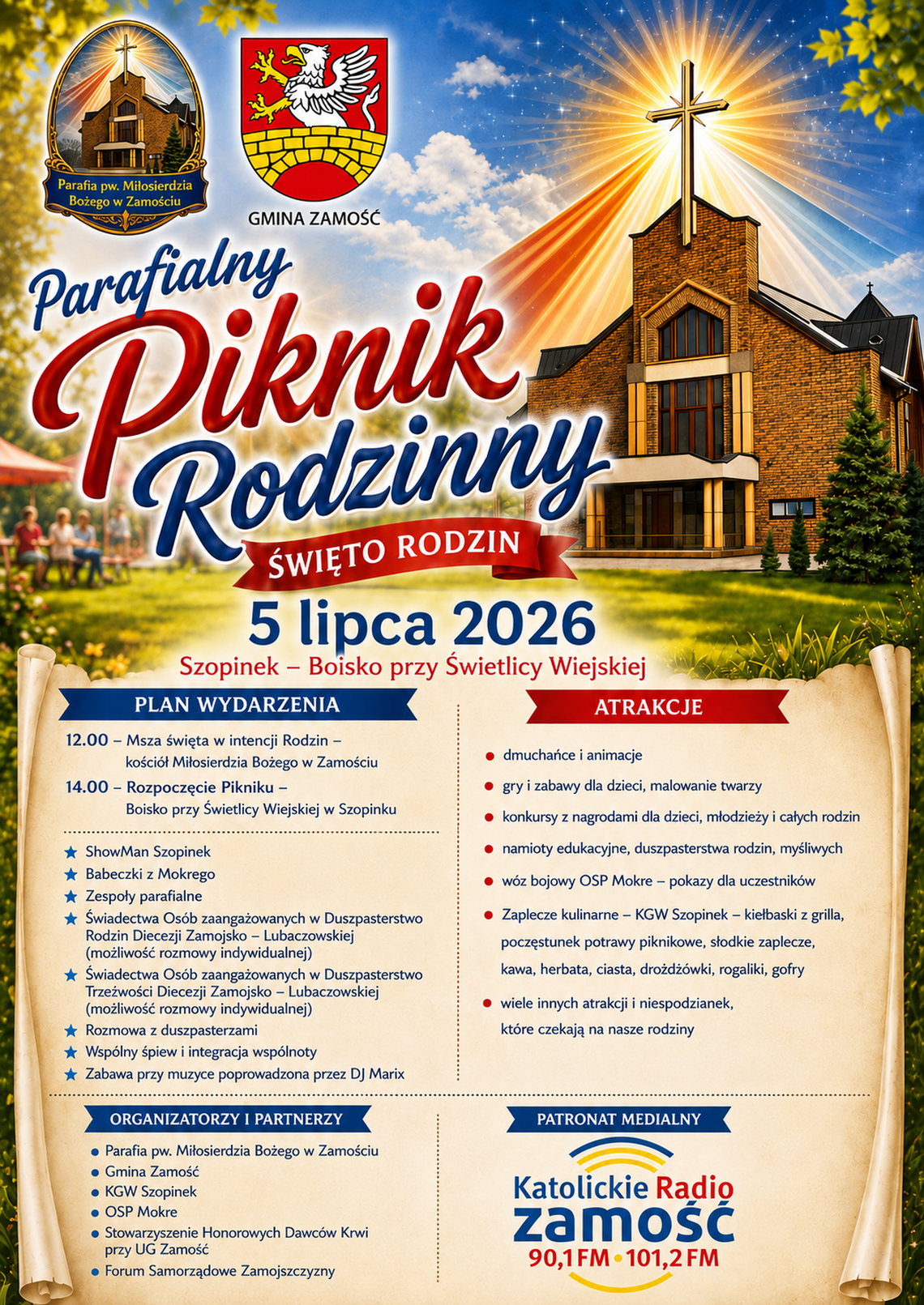 Parafialny Piknik Rodzinny w Szopinku