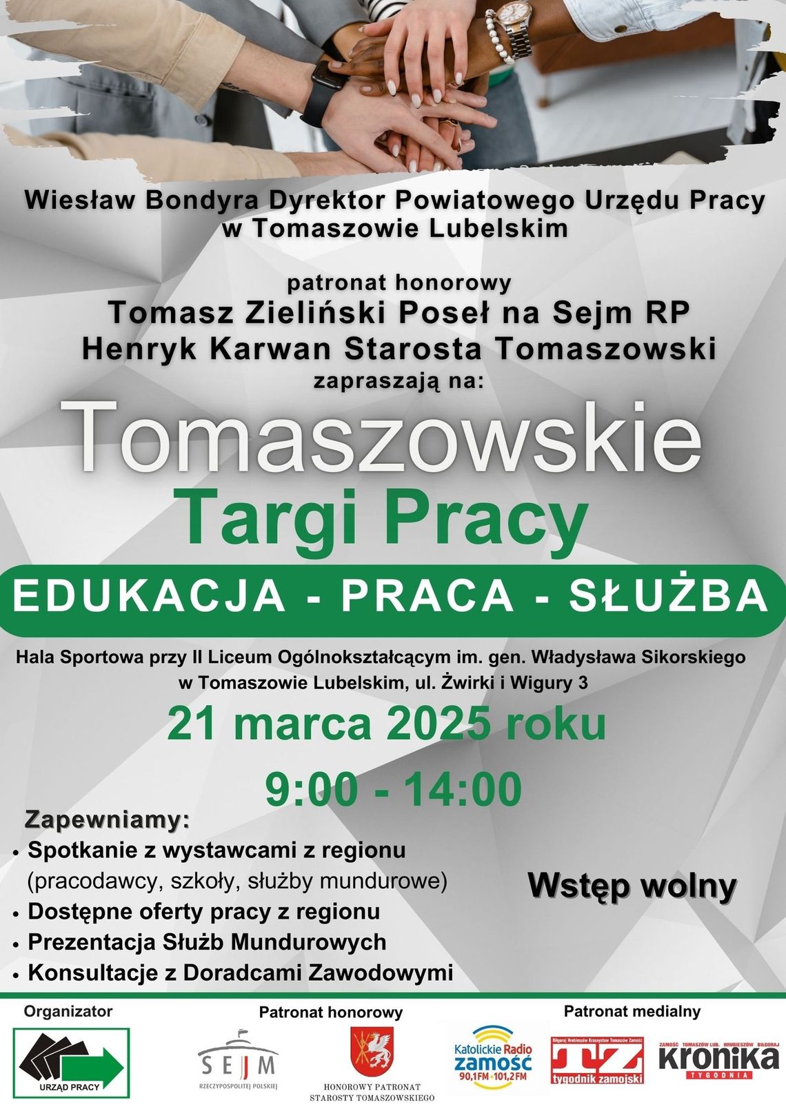 Pierwsze Tomaszowskie Targi Pracy