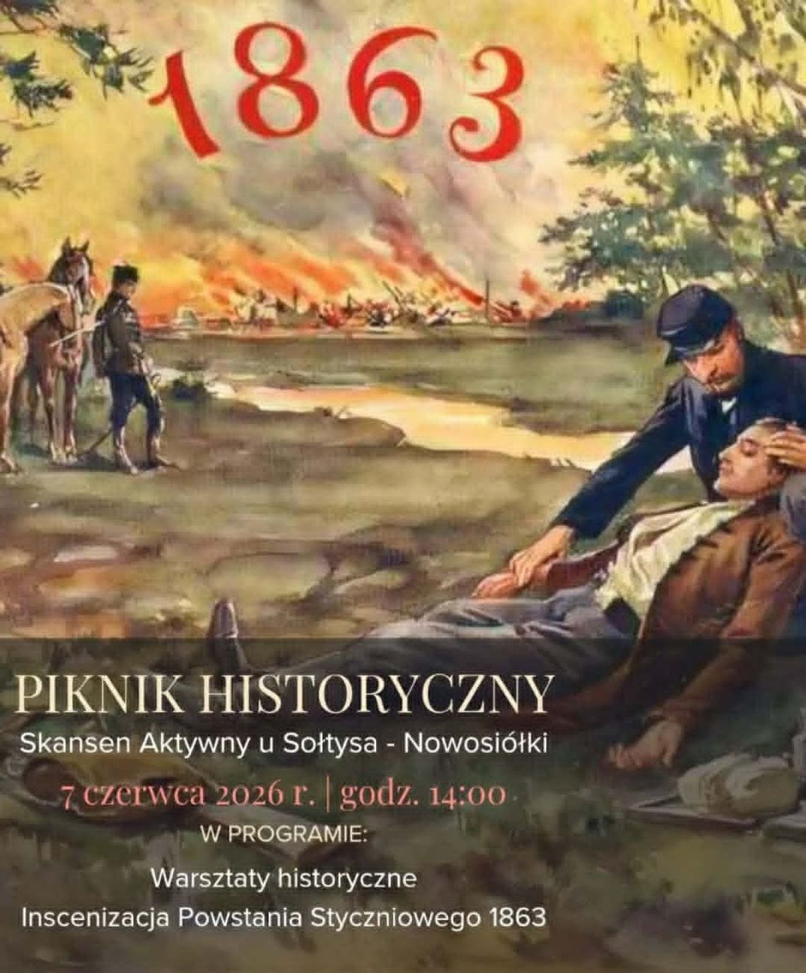Piknik historyczny w Skansenie Aktywnym w Nowosiółkach