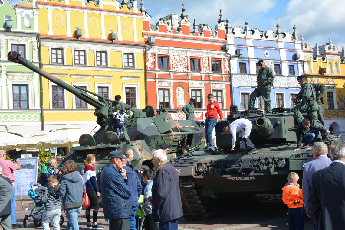 Piknik militarny w Zamościu