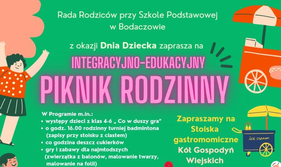 Piknik rodzinny w Bodaczowie