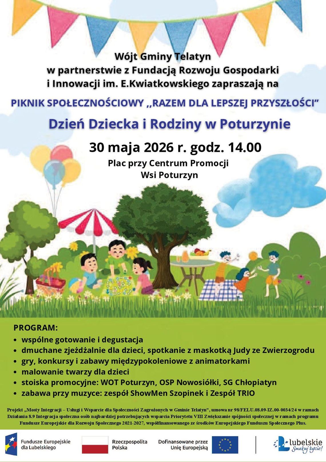 Piknik rodzinny w Poturzynie Piknik rodzinny w Poturzynie