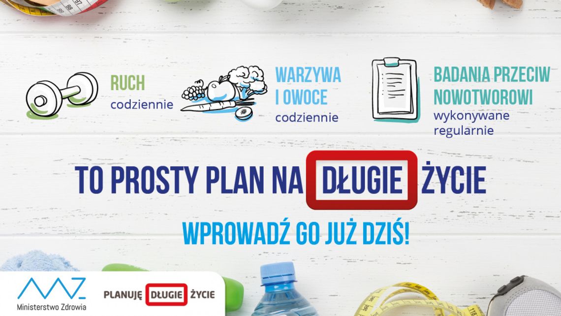 Planuję długie życie - Krok w Nowy Rok - dieta dla niego, dieta dla niej