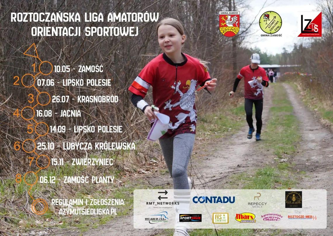 Podsumowanie Roztoczańskiej Ligi Amatorów Orientacji Sportowej 2025 Podsumowanie Roztoczańskiej Ligi Amatorów Orientacji Sportowej 2025