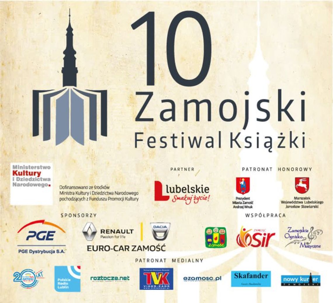 Podsumowanie X Festiwalu Książki w Zamościu 