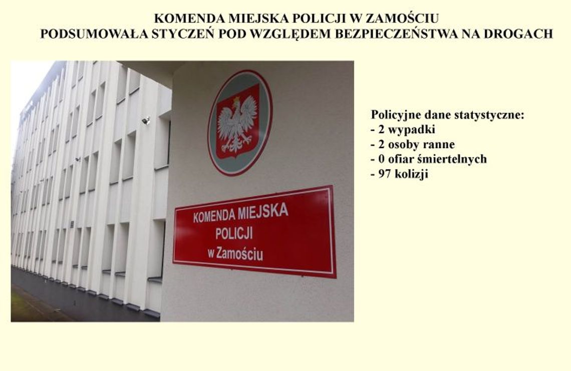 Policja podsumowała poziom bezpieczeństwa na drogach pow. zamojskiego 