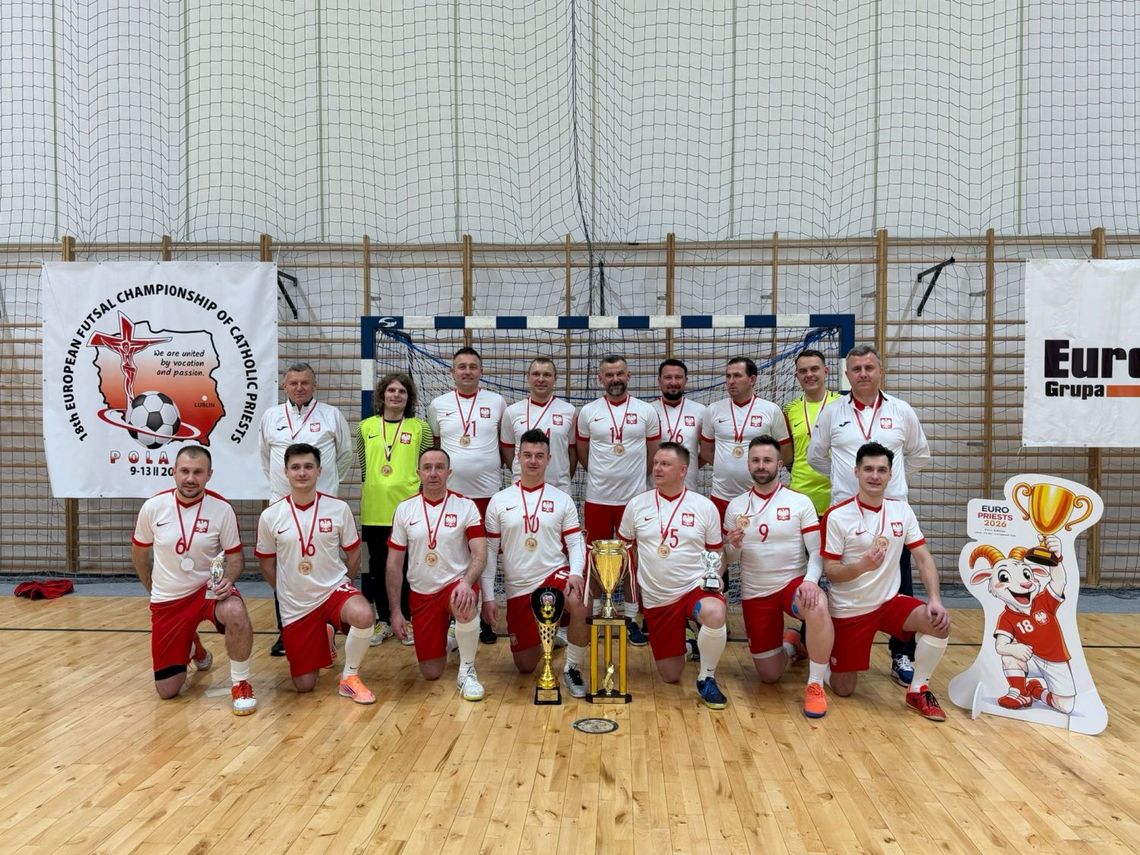Polska mistrzem Europy Księży po raz dziesiąty