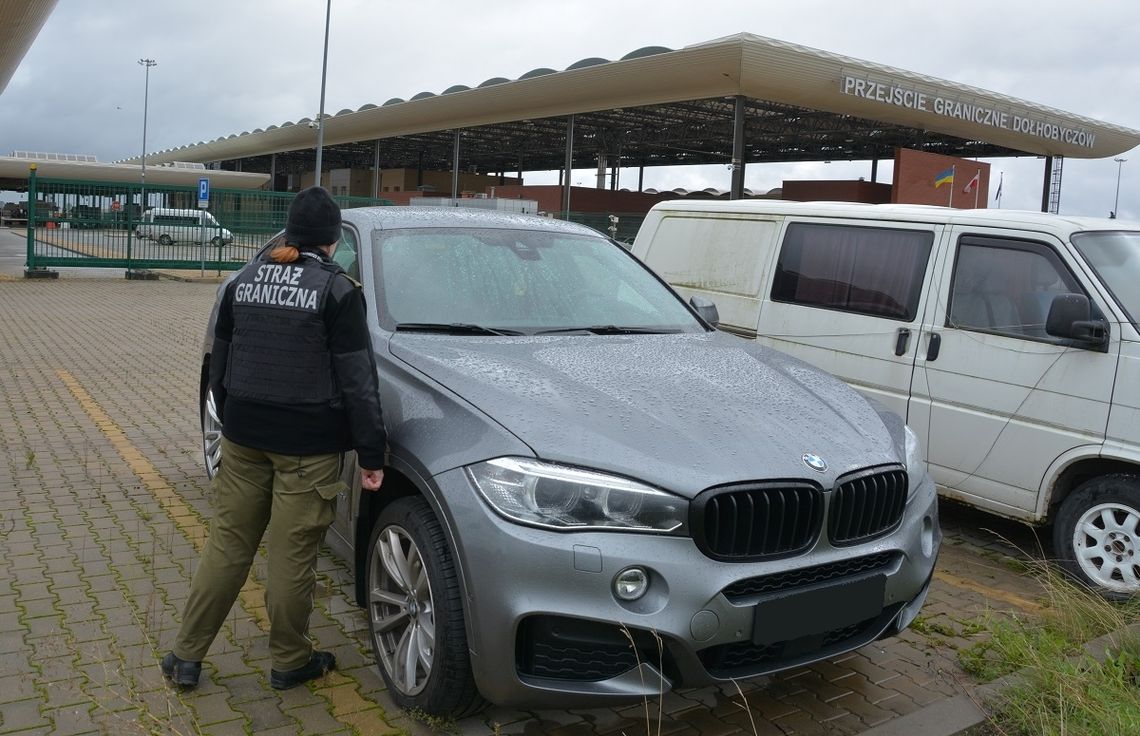 Poszukiwane BMW odnaleziono w Dołhobyczowie