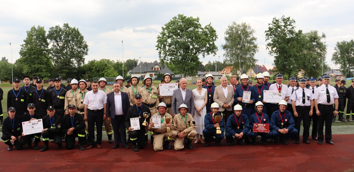 Powiatowe Zawody Sportowo-Pożarnicze 2023 w Lubyczy Królewskiej