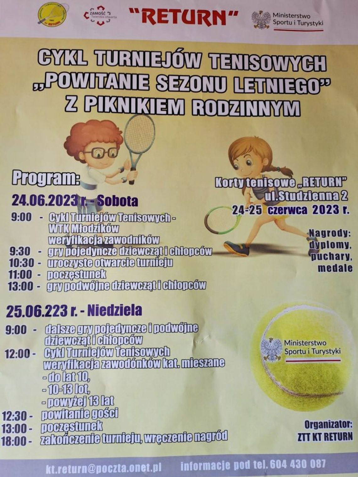 Powitanie sezonu letniego na sportowo z KT Return Zamość 