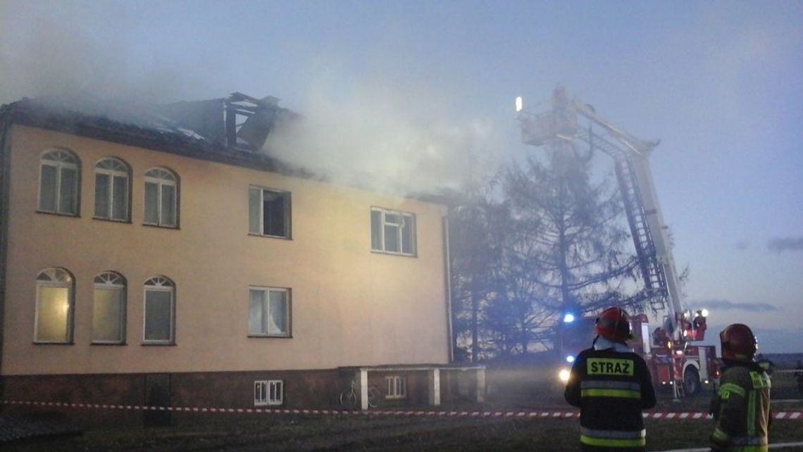 Pożar w Stawie Noakowskim