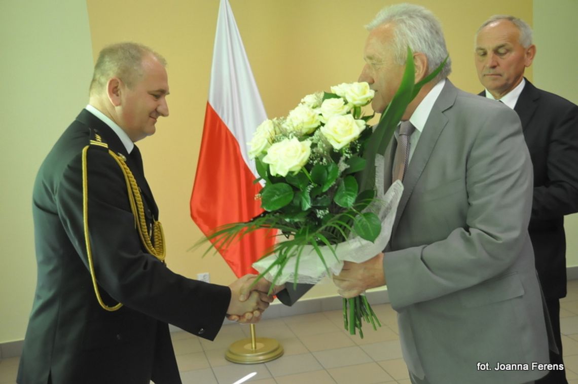 Pożegnanie komendanta PSP w Biłgoraju