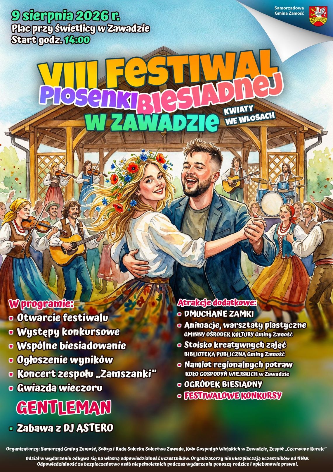 Przed nami Festiwal Piosenki Biesiadnej w Zawadzie Przed nami Festiwal Piosenki Biesiadnej w Zawadzie