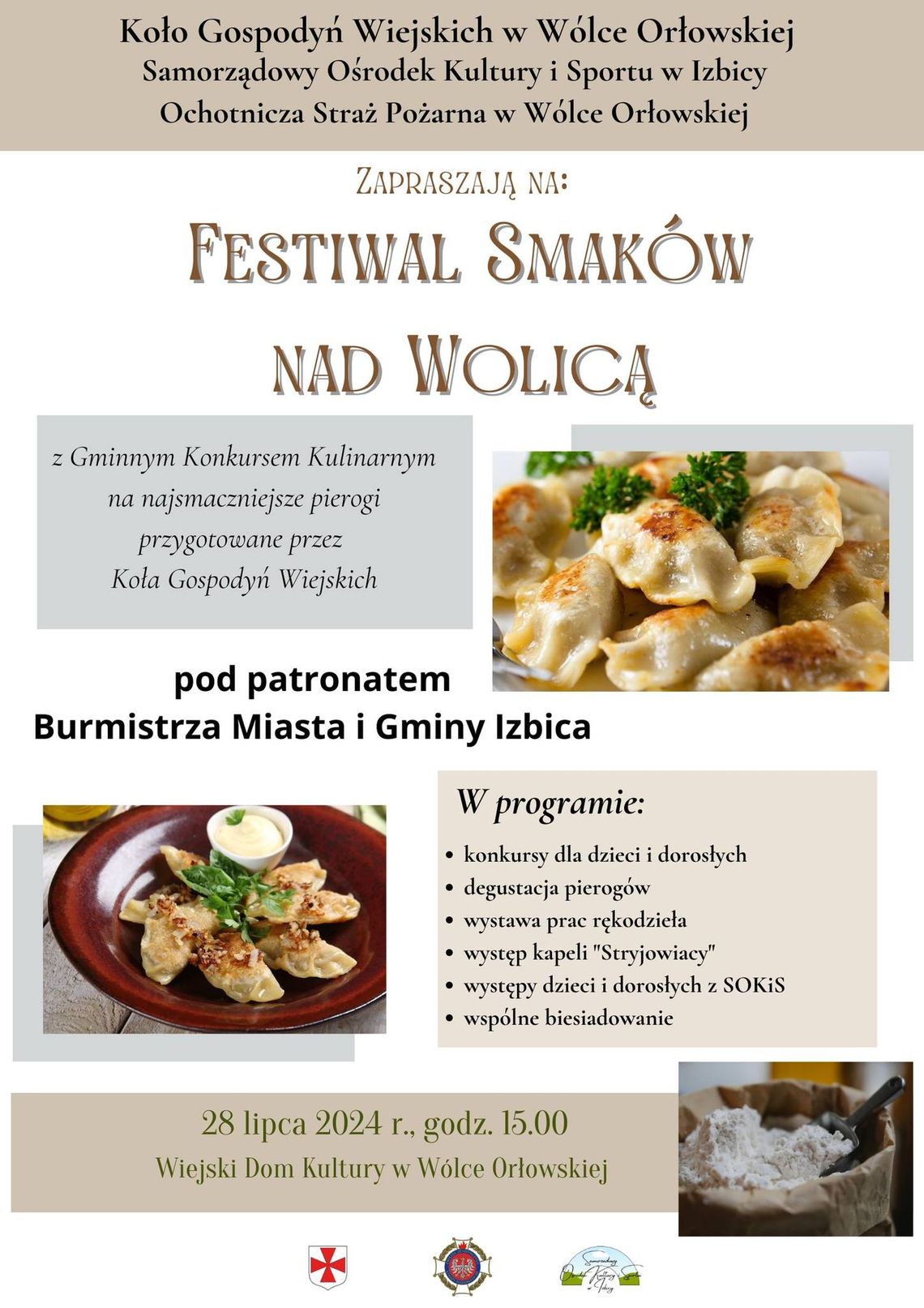 Przed nami Festwiwal Smaków nad Wolicą w Gminie Izbica