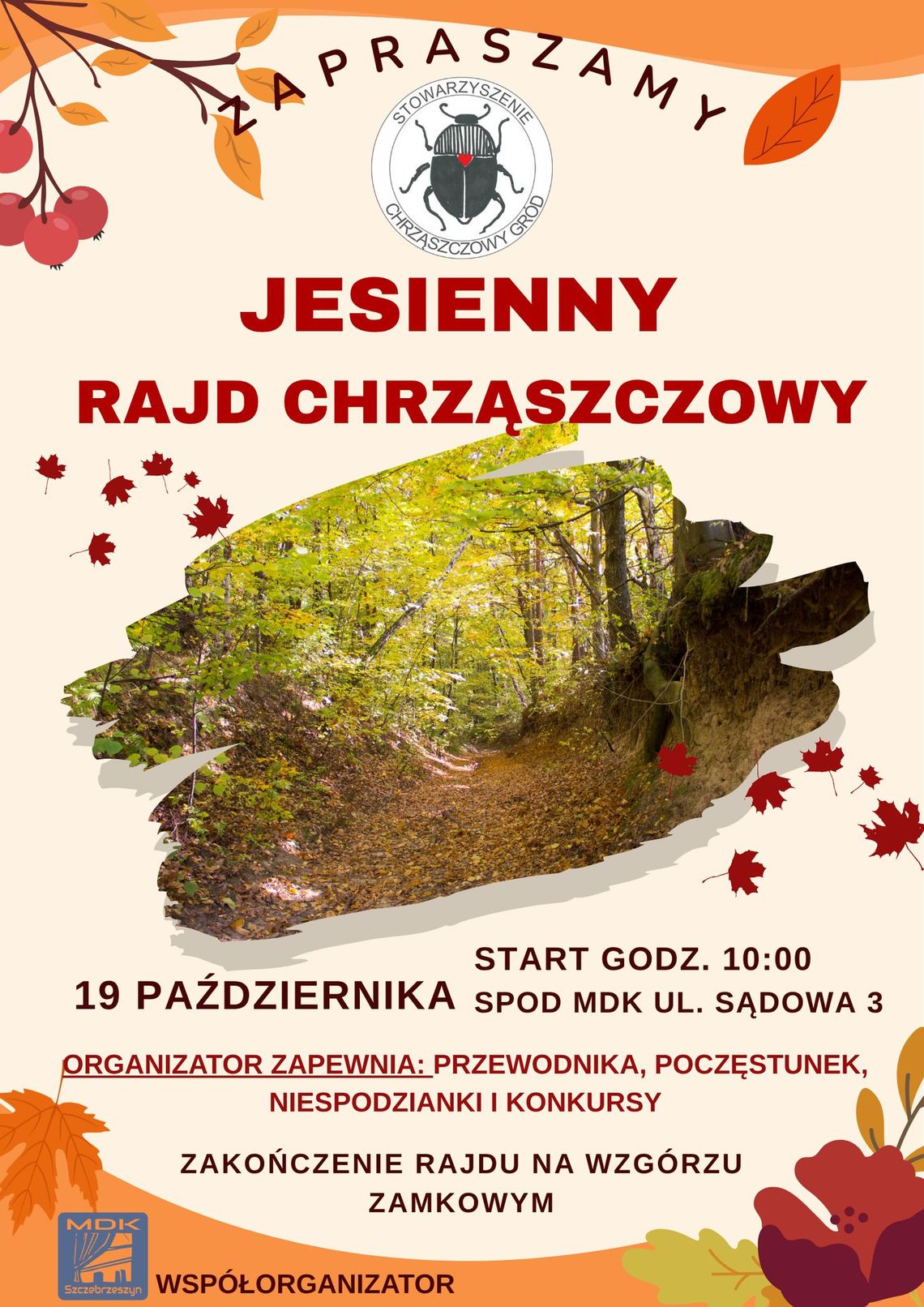 Przed nami Jesienny Rajd Chrząszczowy