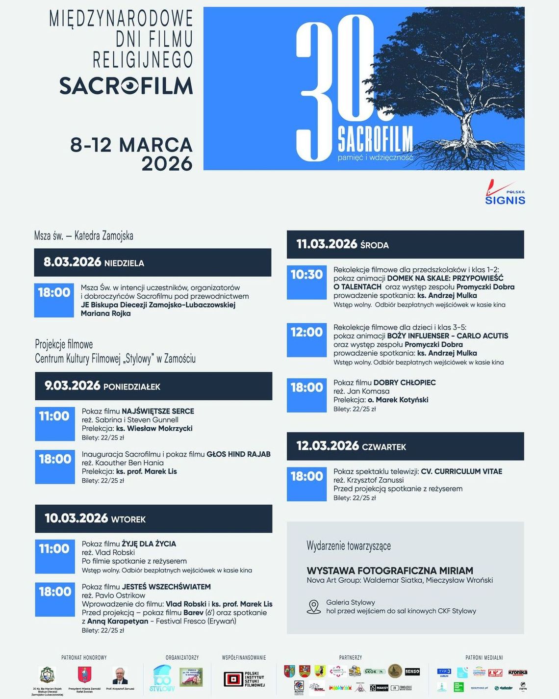 Przed nami jubileuszowa 30. edycja MDFR „Sacrofilm”