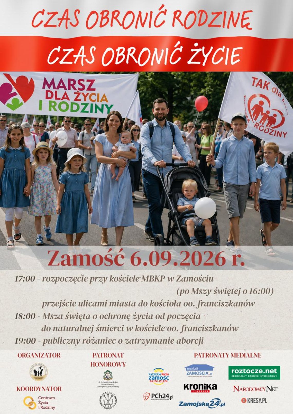Przed nami XI Marsz dla Życia i Rodziny Przed nami XI Marsz dla Życia i Rodziny