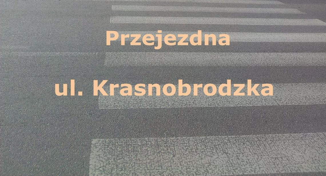 Przejezdna ul. Krasnobrodzkiej w Zamościu