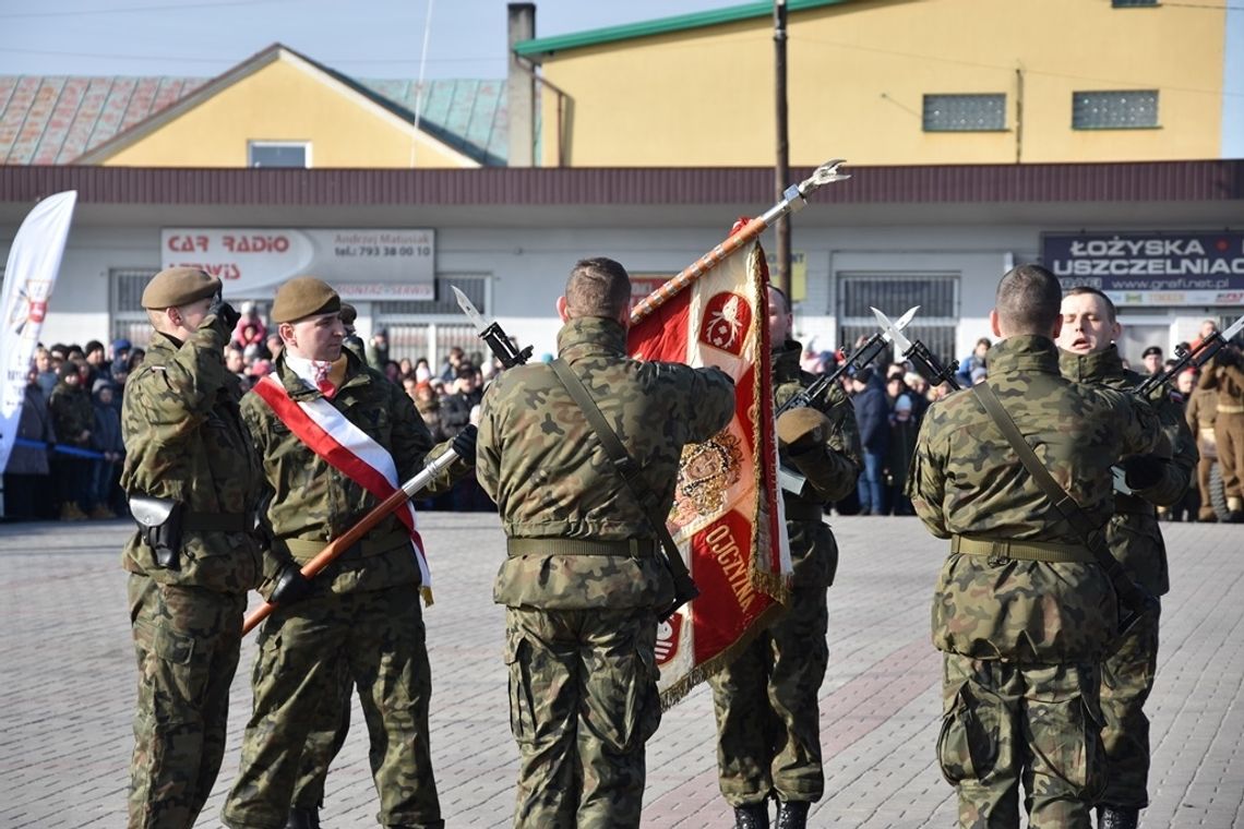 Przysięga Terytorialsów w Łukowie