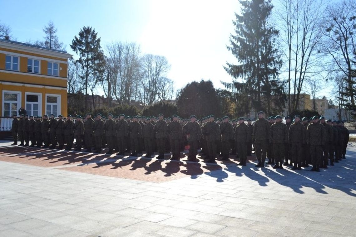 Przysięga wojskowa w Zamościu