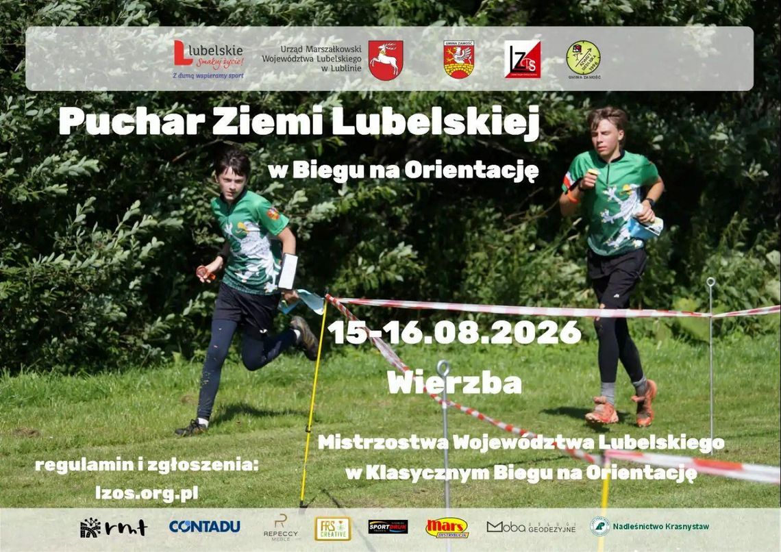 Puchar Ziemi Lubelskiej w biegu na orientacje i Mistrzostwa Województwa Lubelskiego w Biegu na Orientację Puchar Ziemi Lubelskiej w biegu na orientacje i Mistrzostwa Województwa Lubelskiego w Biegu na Orientację