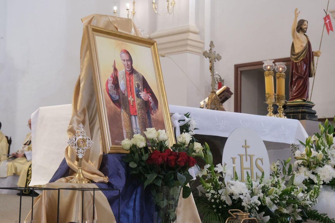 Relikwie bł. kard. Stefana Wyszyńskiego we wspólnocie ojców franciszkanów