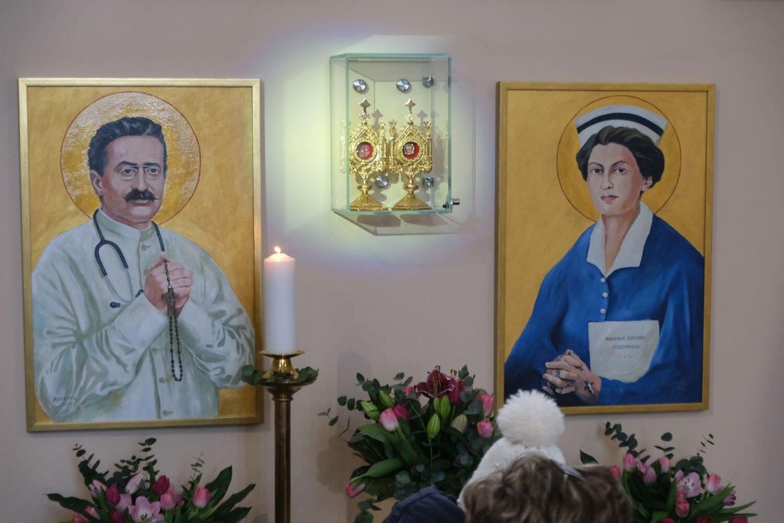 Relikwie św. Józefa Moscatiego są już w kaplicy zamojskiego szpitala