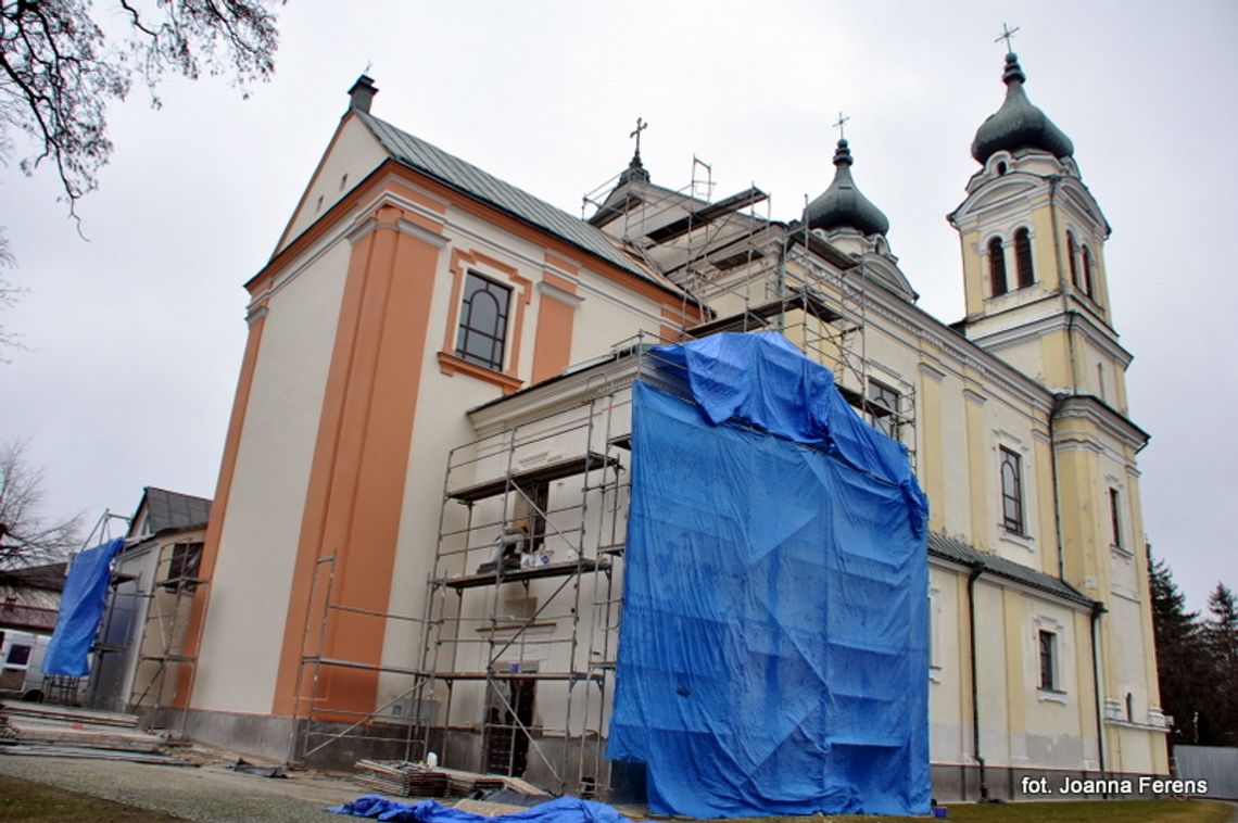 Remont elewacji kościoła pw. WNMP w Biłgoraju