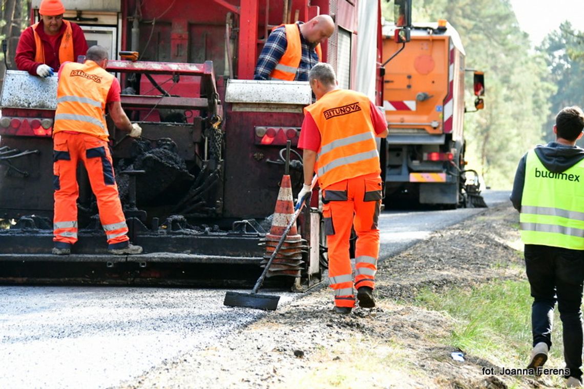 Remont W849 na trasie Józefów – Łukowa